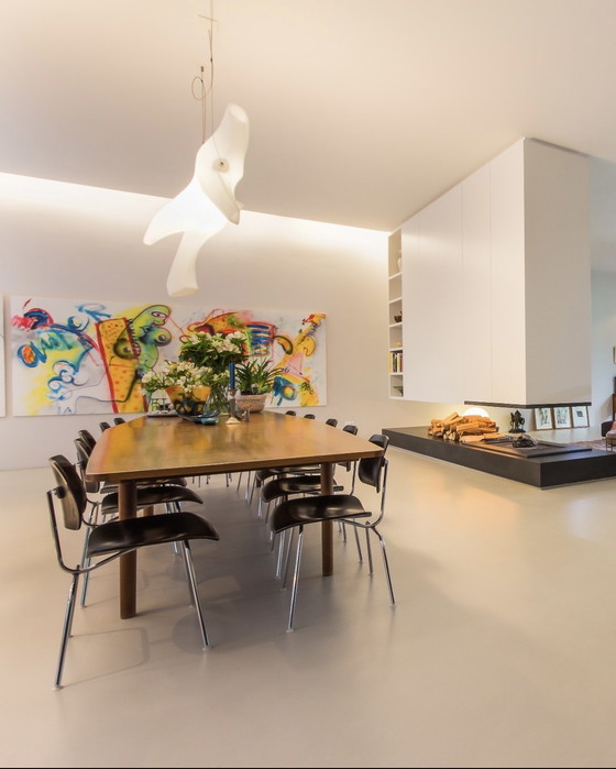 Image 1 of Herman Miller Eames Molded Plywood Dining Chair Metal Base (DCM)