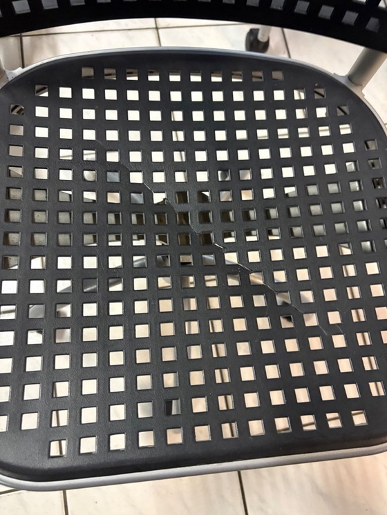 Image 1 of Depadova Silver Swifel Chair (MDK-106371) Vico Magistretti 6x