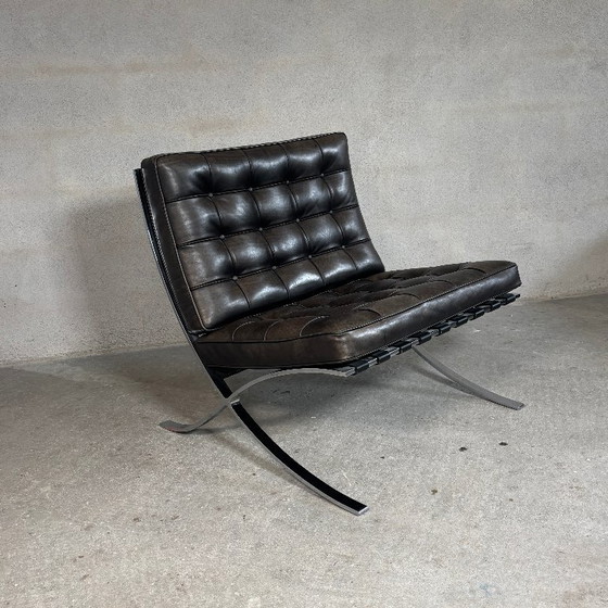 Sedia Barcelona di Ludwig Mies van der Rohe Knoll Studio – Poltrone, Leather (photo 2 of 11)