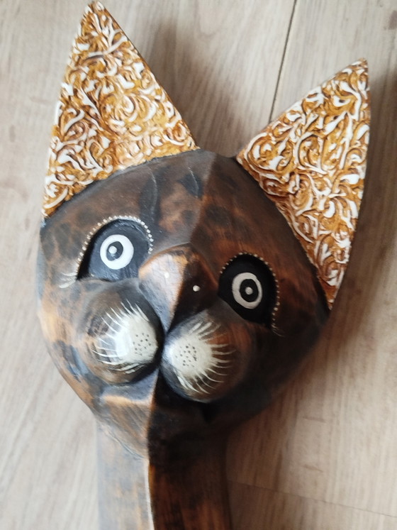 Image 1 of Chat en bois