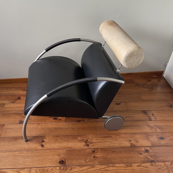 Fauteuil Cor Zyklus de Peter Maly – Leather, Metal (photo 4 of 8)