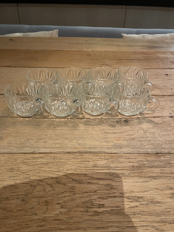 Image 1 of Set di 9 ciotole da punch Hazel Atlas Williamsport