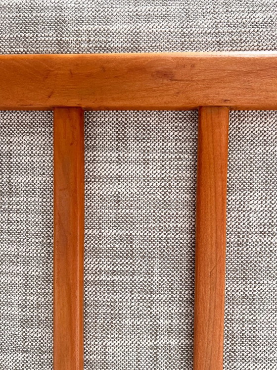 Image 1 of Poltrona in legno con struttura a fuso, stile metà secolo, anni '60 (singola unità)
