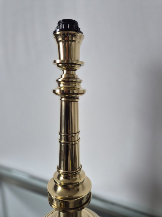 Image 1 of Vintage 1970s Lamp Art (Milano Italy) brass lamp base