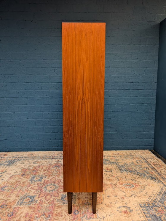 Image 1 of Bibliothèque de style mid-century, design danois signé Omann Jun, années 1960