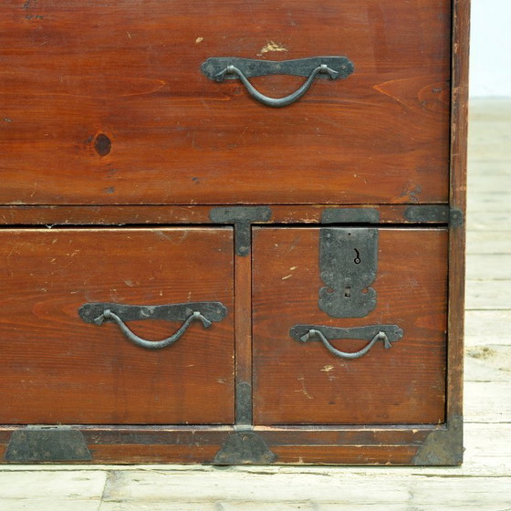 Image 1 of Japanische Tansu-Kommode, um 1870
