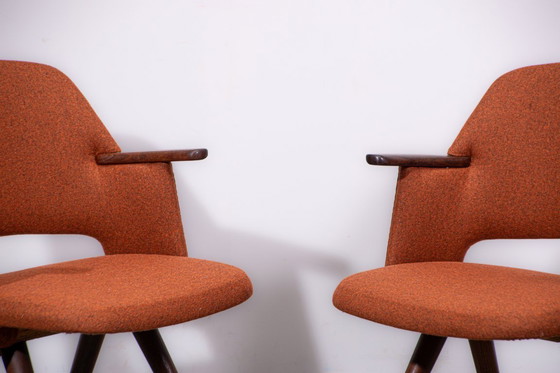 Image 1 of Sedie FT30 disegnate dal designer olandese Cees Braakman per Pastoe. Circa 1950