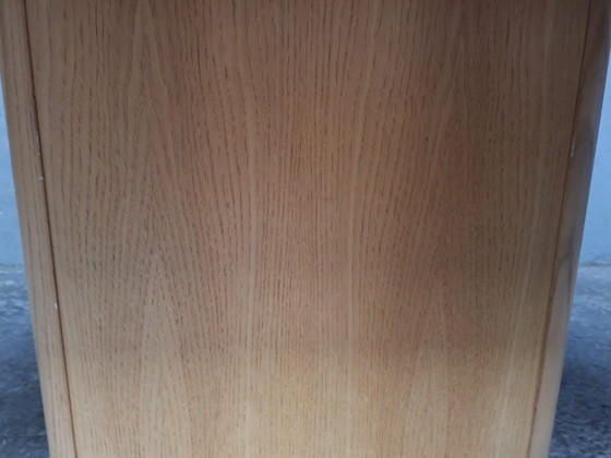 Image 1 of beech veneer square dining table