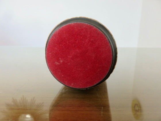 Image 1 of Edizione "Caimi F.LLI" Italia, 1980, dispenser di sigarette in sughero e cromo