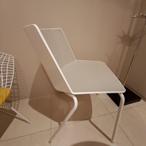 Chaise de salle à manger MDF Italia Aiku Gris clair