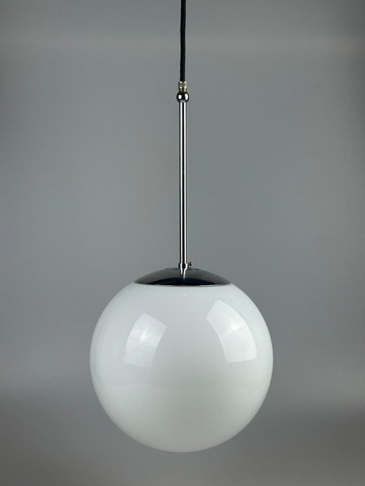 60er 70er Jahre Lampe Kugellampe Hängelampe Glas Deckenlampe Space Age Design