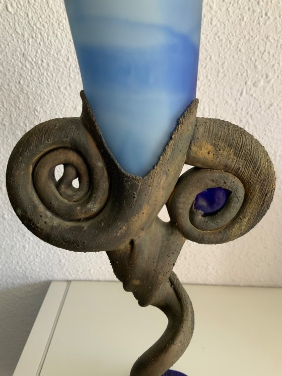Scultura/Vaso Art Déco – Oggetti decorativi, Bronze, Ceramic (photo 4 of 5)