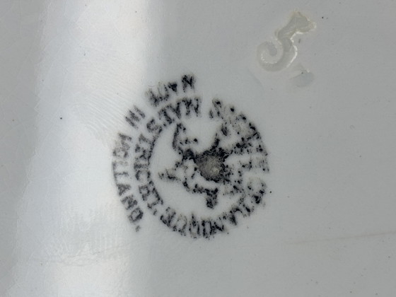 Image 1 of Antiek fazantenbord – Société Céramique Maestricht ca. 1900