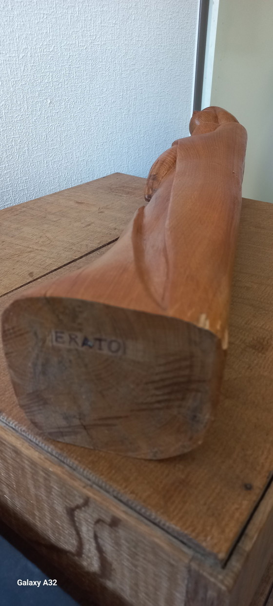 Sculture - Erato - Maurice Pelgrims-Jelle – Wood (photo 8 of 13)