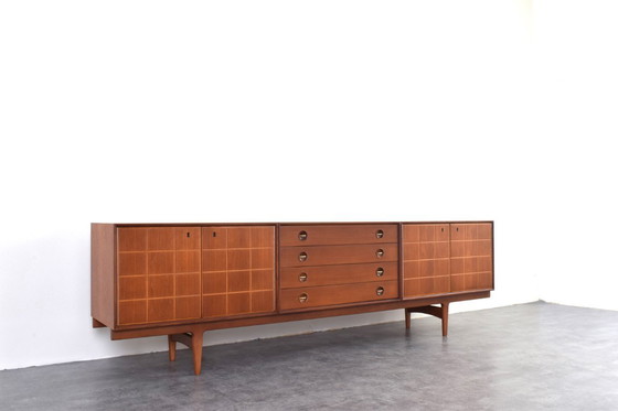 Image 1 of Mid-Century Teak Sideboard by Rolf Rastad & Adolf Relling for Gustav Bahus