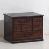 Small antique Japanese Tansu - Taishō / Showa Period (c. ) #99 – Chest of drawers, Metal (photo 6 of 40)
