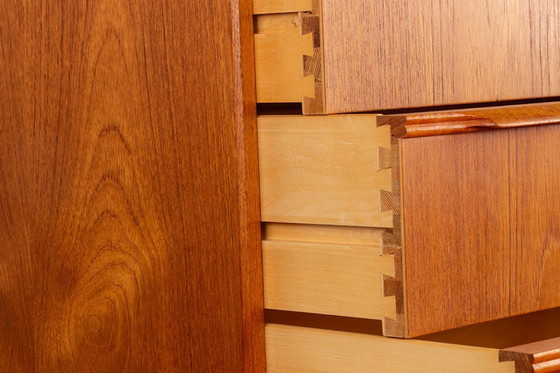 Image 1 of Cassettiera danese a 4 cassetti in teak di Henning Jørgensen per Fredericia Furniture 1960.