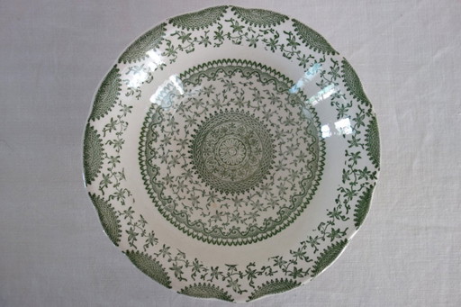2 platos hondos de loza Fine Ware
