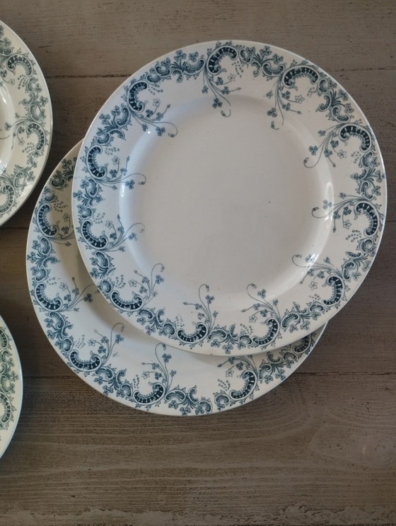 Image 1 of Vajilla de piedra de hierro "bizantina" de Saint-Amand & Hamage