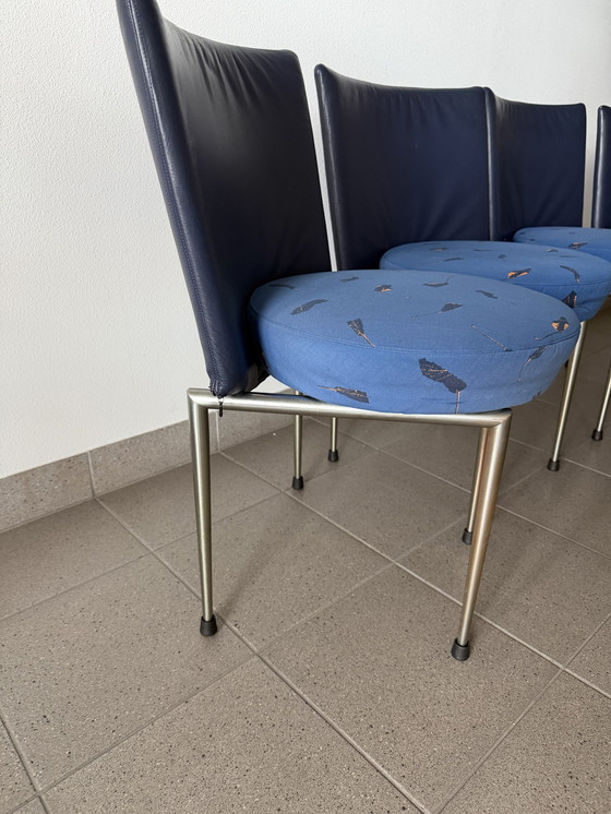 Image 1 of Castelijn 4 design stoelen model Tambour 