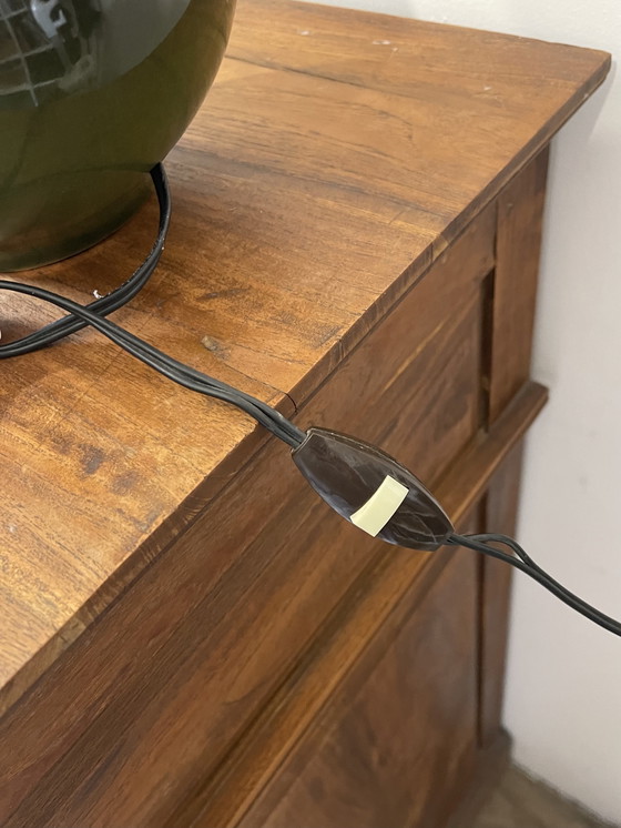 Image 1 of Vintage ceramic ball lamp