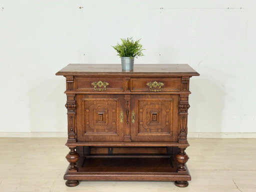 Gründerzeit Vertiko / Kommode / Wohnzimmerschrank – um 1880