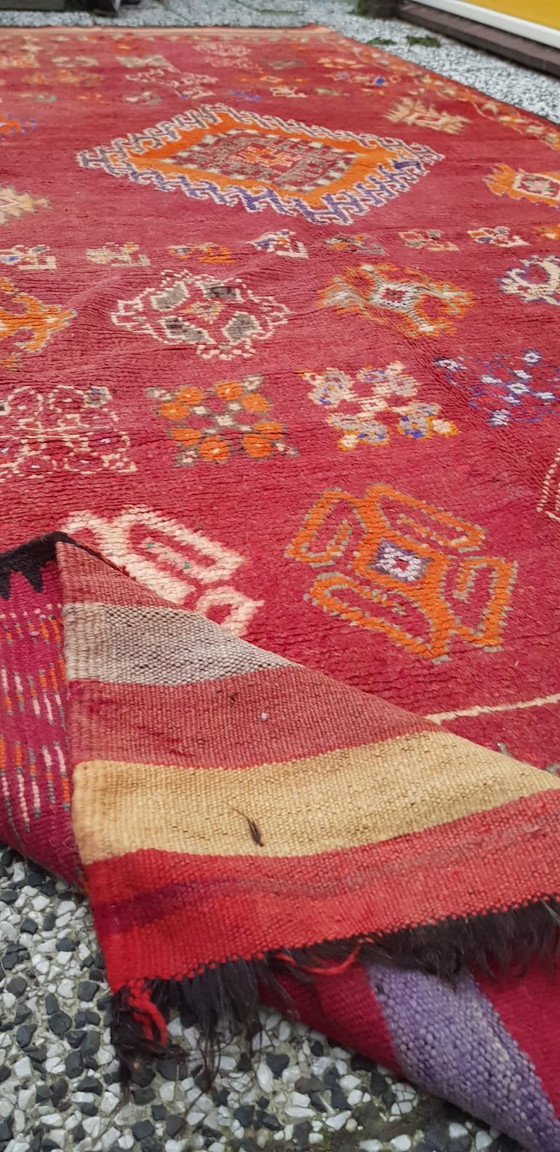 Image 1 of Handgeknoopt Berber kleed wol 416x185cm