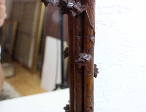 Image 1 of Ancien et rare miroir de J.GROSSMANN XIXeme siècle