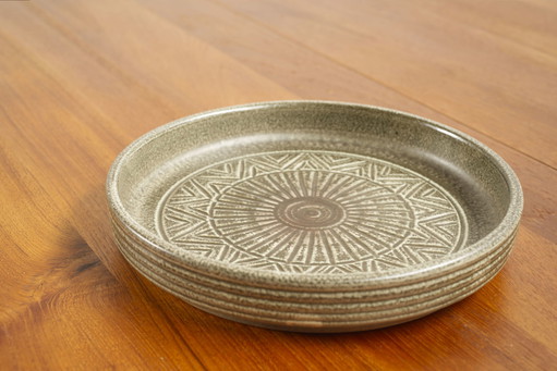 Plat en céramique danois par Johgus Bornholm, 1960s