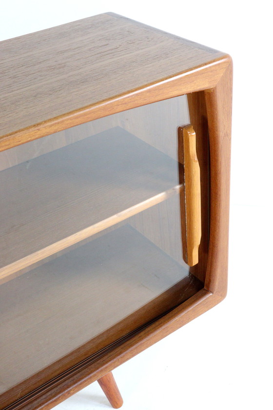 Image 1 of Credenza Dyrlund Vitrine Credenza 'Simested' vintage