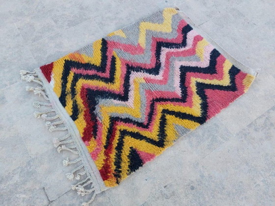 Image 1 of Tapis Berbères Veelkleurige En Laine 200cmx150cm