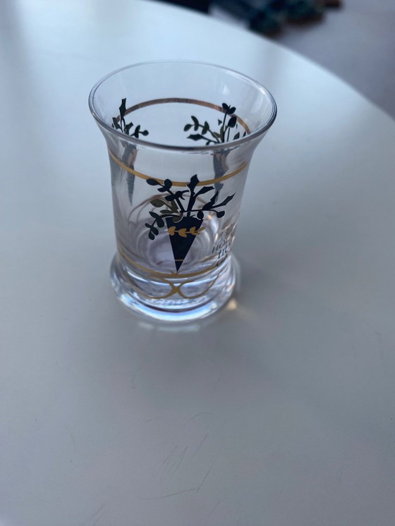 Image 1 of 5 stuks borrel glaasjes Holmegaard