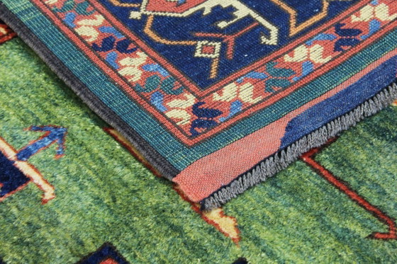 Image 1 of Russische antieke Kaukasische Ghazni Kazak Shirvan, meer dan 100 jaar oud, 314 x 265 cm