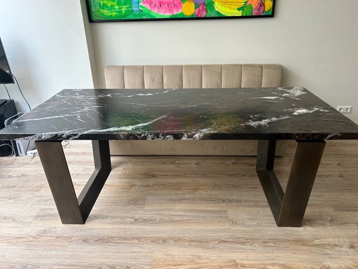 Marble Table + Chairs And Bench For Spot Price