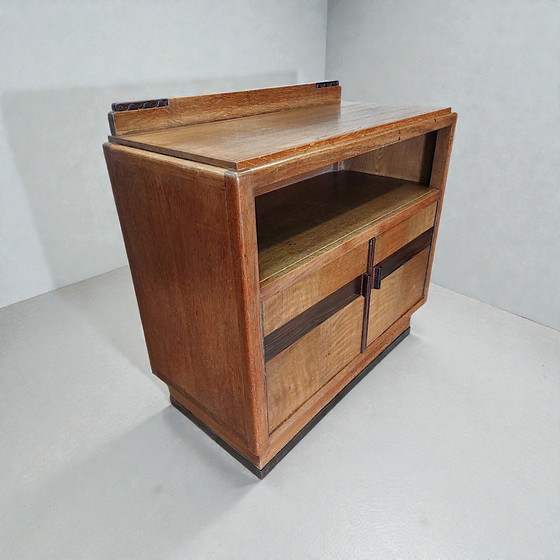 Image 1 of Antique cabinet Hague School bookcase Art Deco