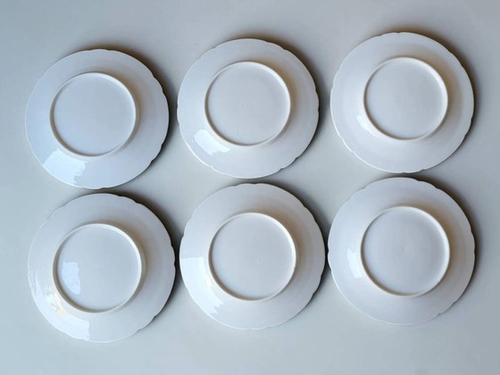 6 dessert plates in porcelain Old Paris 19th century – Crockery, Vintage (photo 8 of 28)