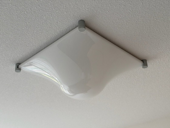 Set di 6 Plafoniere design vintage Martinelli Luce Bolla | Design italiano, Plastica, Alluminio, Grigio (foto 4 di 5)