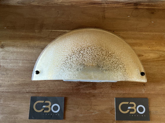 Image 1 of Lámpara de pared Terzani Mezza Luna: media luna de cristal de Murano soplado a mano