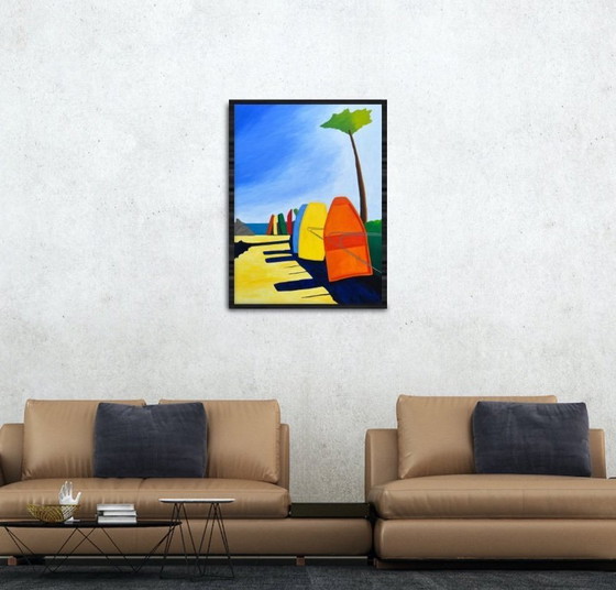 Image 1 of Huile sur châssis entoilé Format 81x60cm