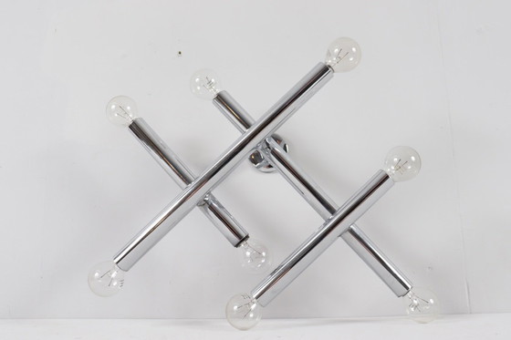 Image 1 of Lampada da parete/soffitto del Mid Century di Temde, Germania, anni '70