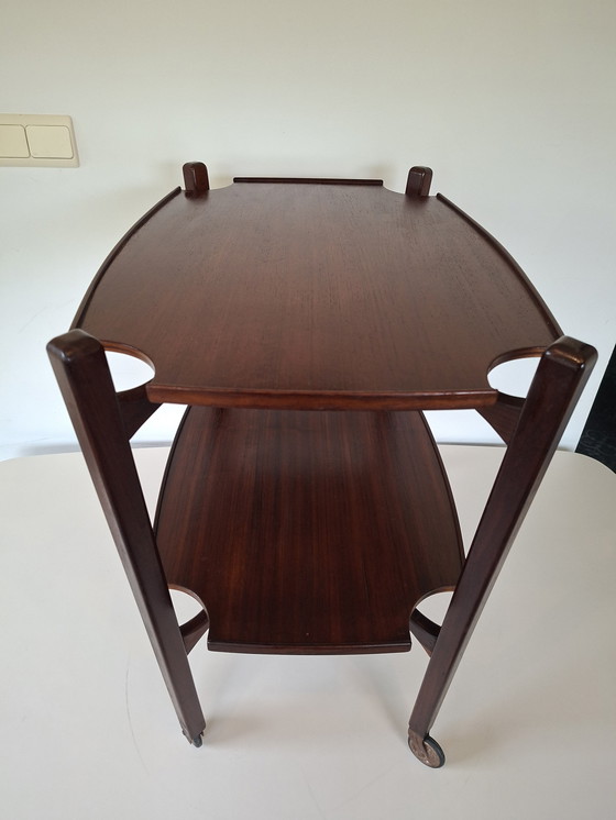 Image 1 of Carrello scandinavo in teak degli anni '60