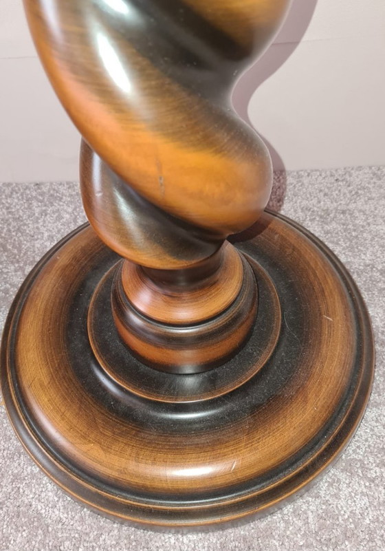 Image 1 of 2 solid mahogany pedestals columns