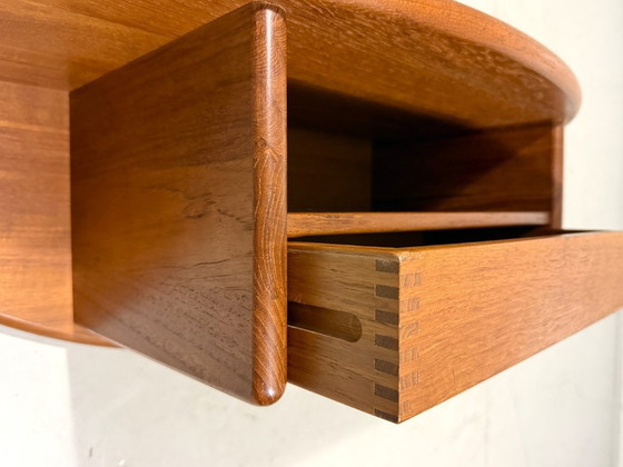 Image 1 of Console murale en teck Kai Kristiansen Vildbjerg Møbelfabrik Danemark années 1960