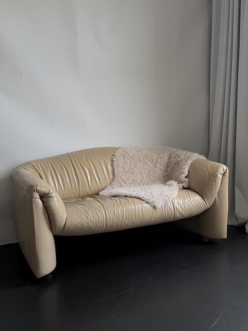 Banca Leren Beige LEOLUX