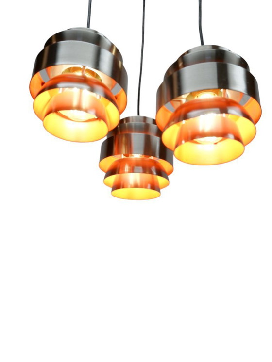 Image 1 of Lakro Amstelveen cascade pendant lamp, 1970s