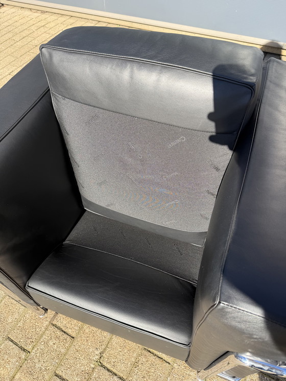 Image 1 of 2x Cassina Le Corbusier Lc2 originali in CONDIZIONI DA SALA ESPOSITIVA!!