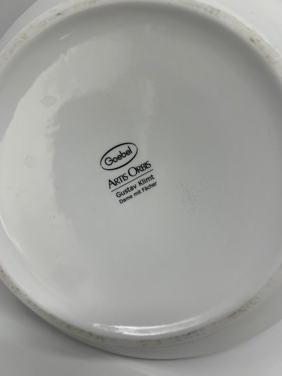 Image 1 of Klimt porcelain vase produced by Goebel Artis Orbis