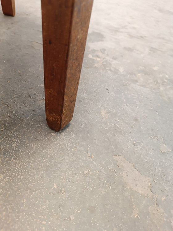 Image 1 of Sven Ellekaer for Christian Linneberg Danish tripod leather stool 