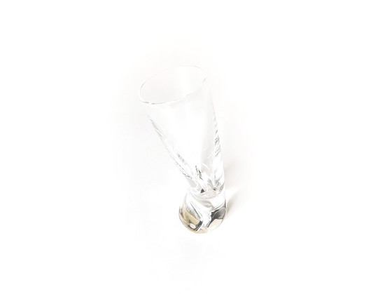 Image 1 of 6 Shot Glasses Angelo Mangiarotti for Cristalleria Colle 1991