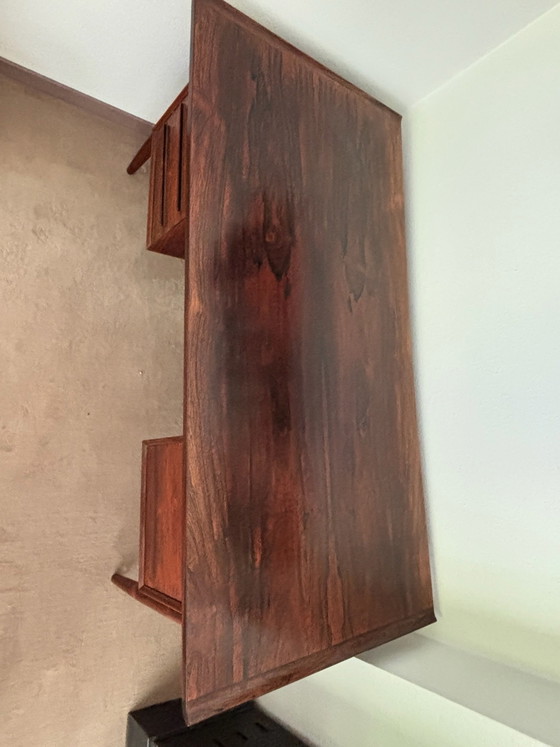 Scrivanie autoportante in palissandro Mid-Century – Legno (photo 3 of 12)